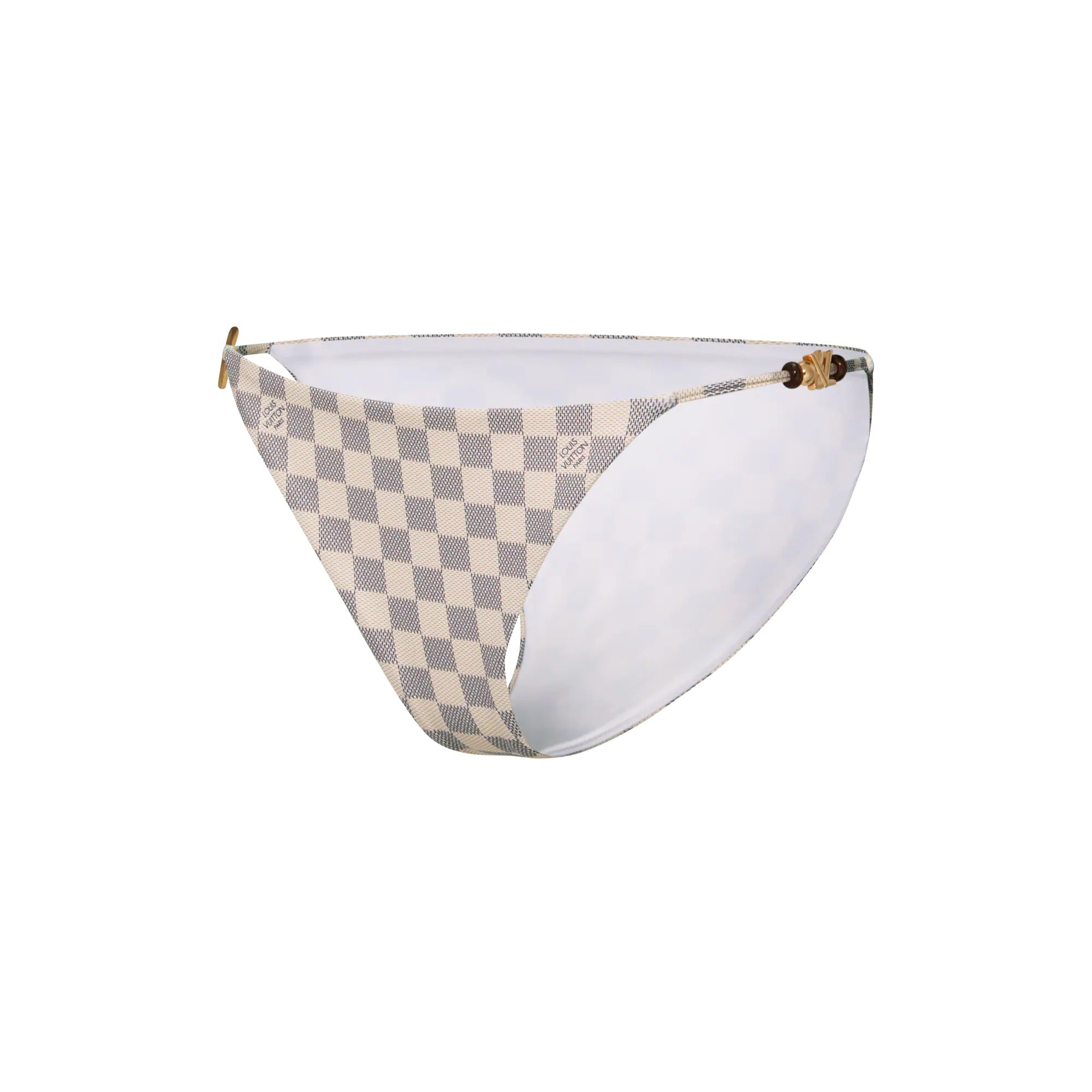 Damier Triangle Bikini Bottoms