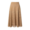 Woven-Effect Knit Skirt