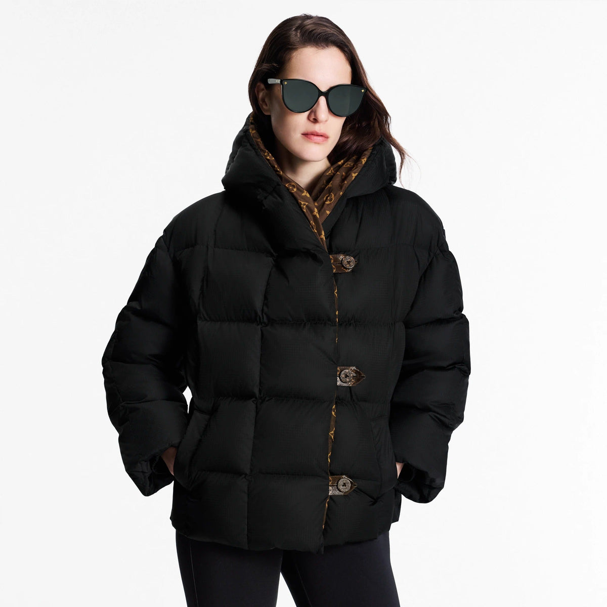 Long-Sleeved Pillow Puffer Jacket