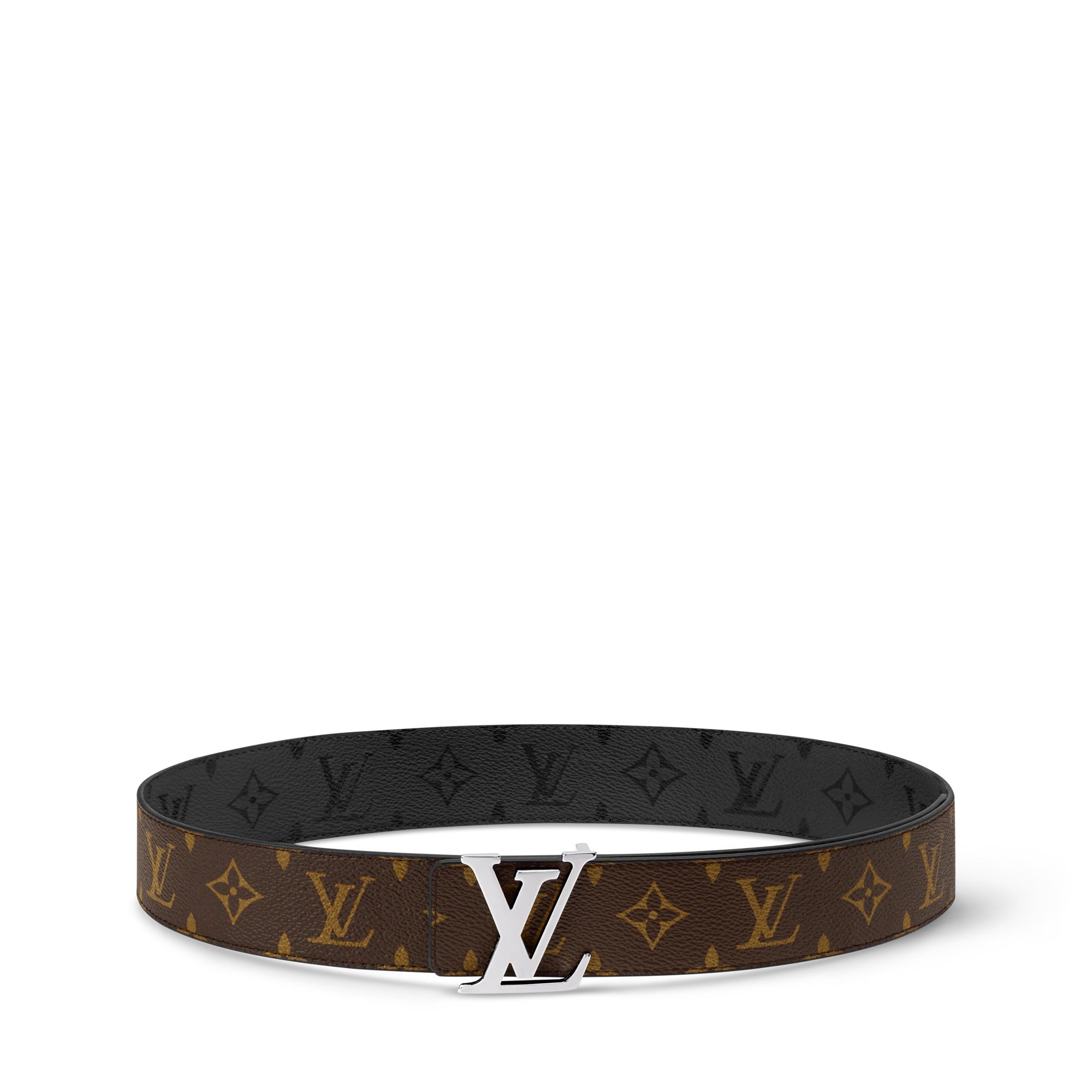 LV initiales Monogram Midnight 40mm Reversible Belt