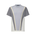 Graphic Cotton Jacquard Short-Sleeved Crewneck