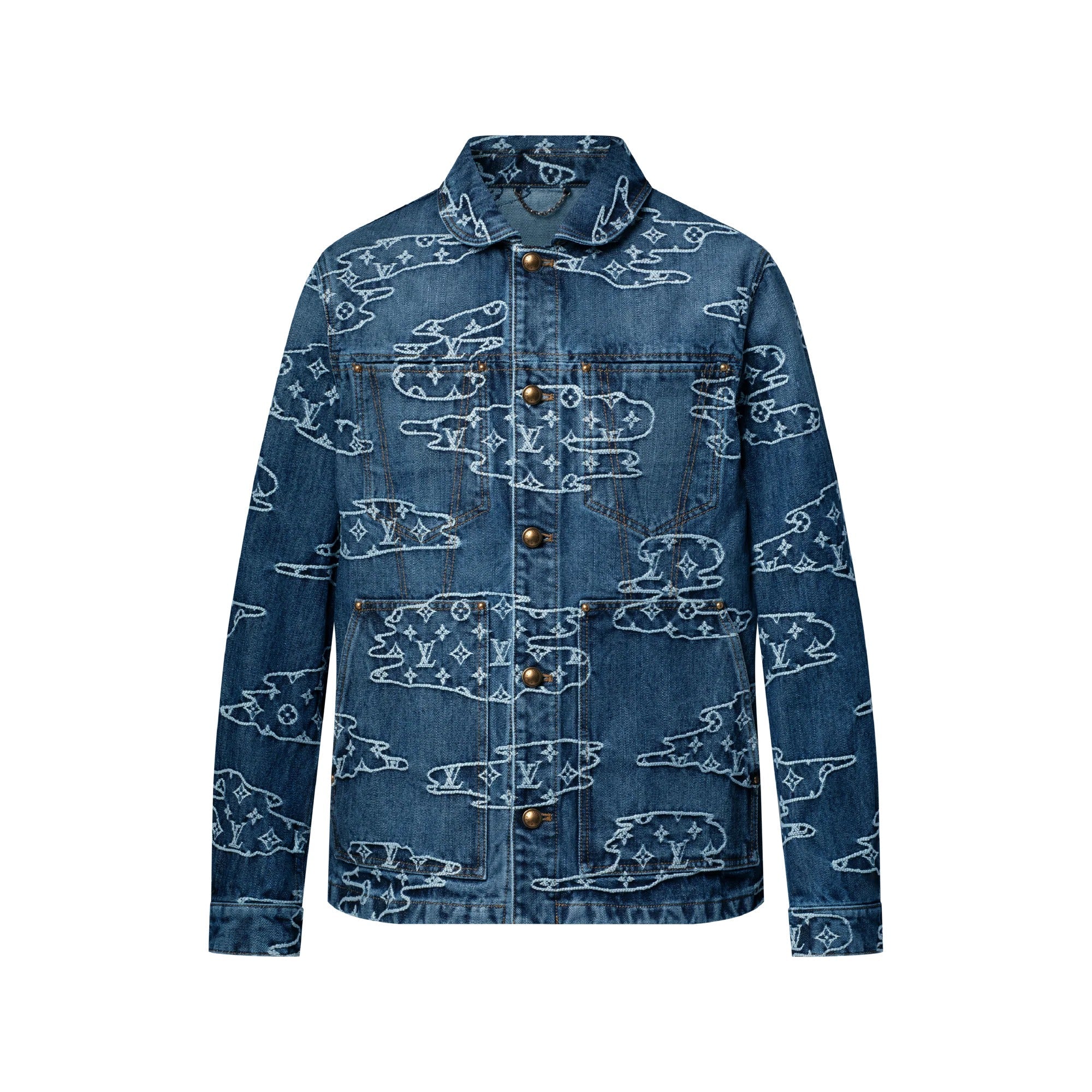 Monogram Denim Workwear Blouson