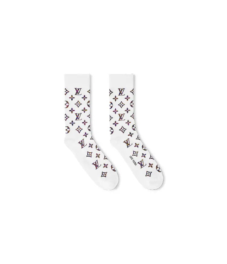 Colorful Monogram Socks