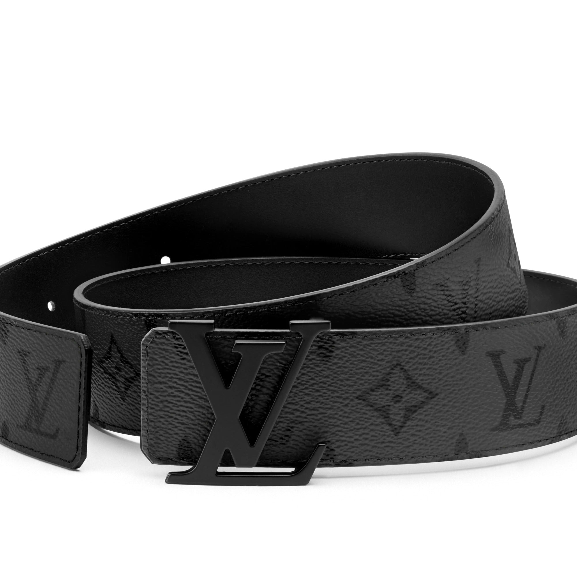LV Initiales Midnight 40mm Reversible Belt