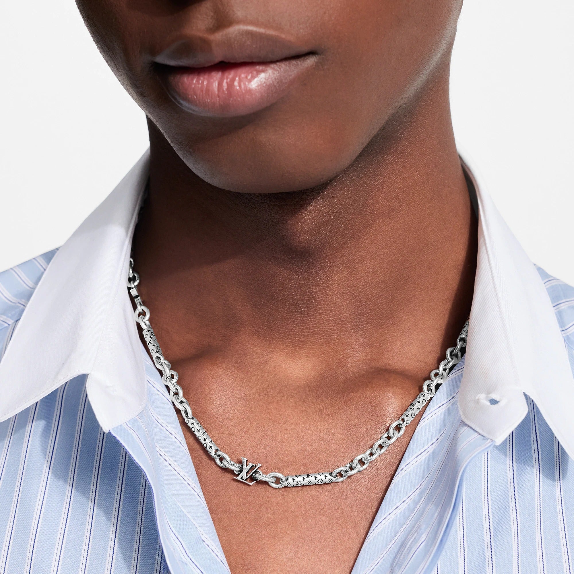 LV Bambou Chain Necklace