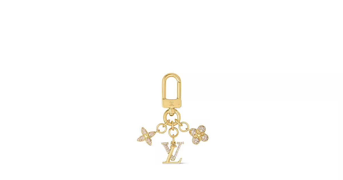 Micro Charms LV Iconic Key Holder