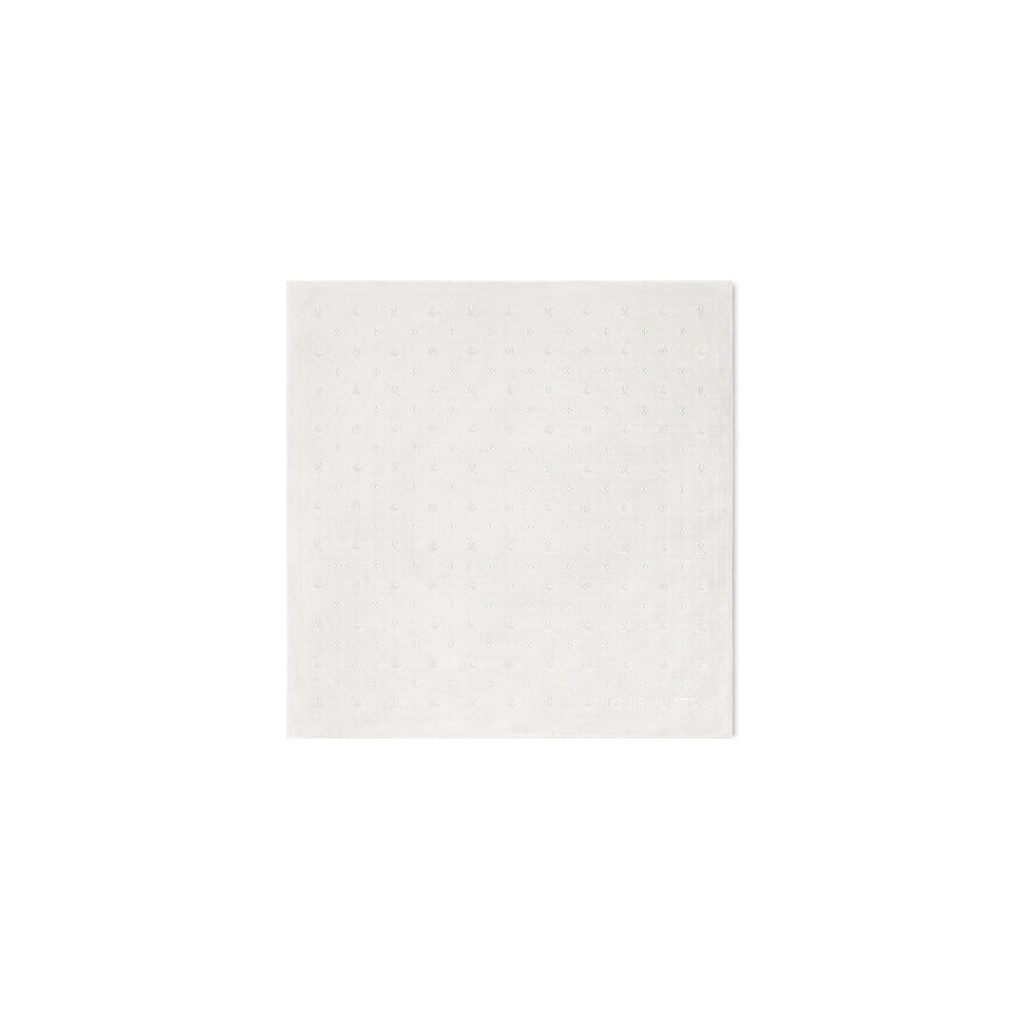 Mini Monogram Spaced Out Pocket Square