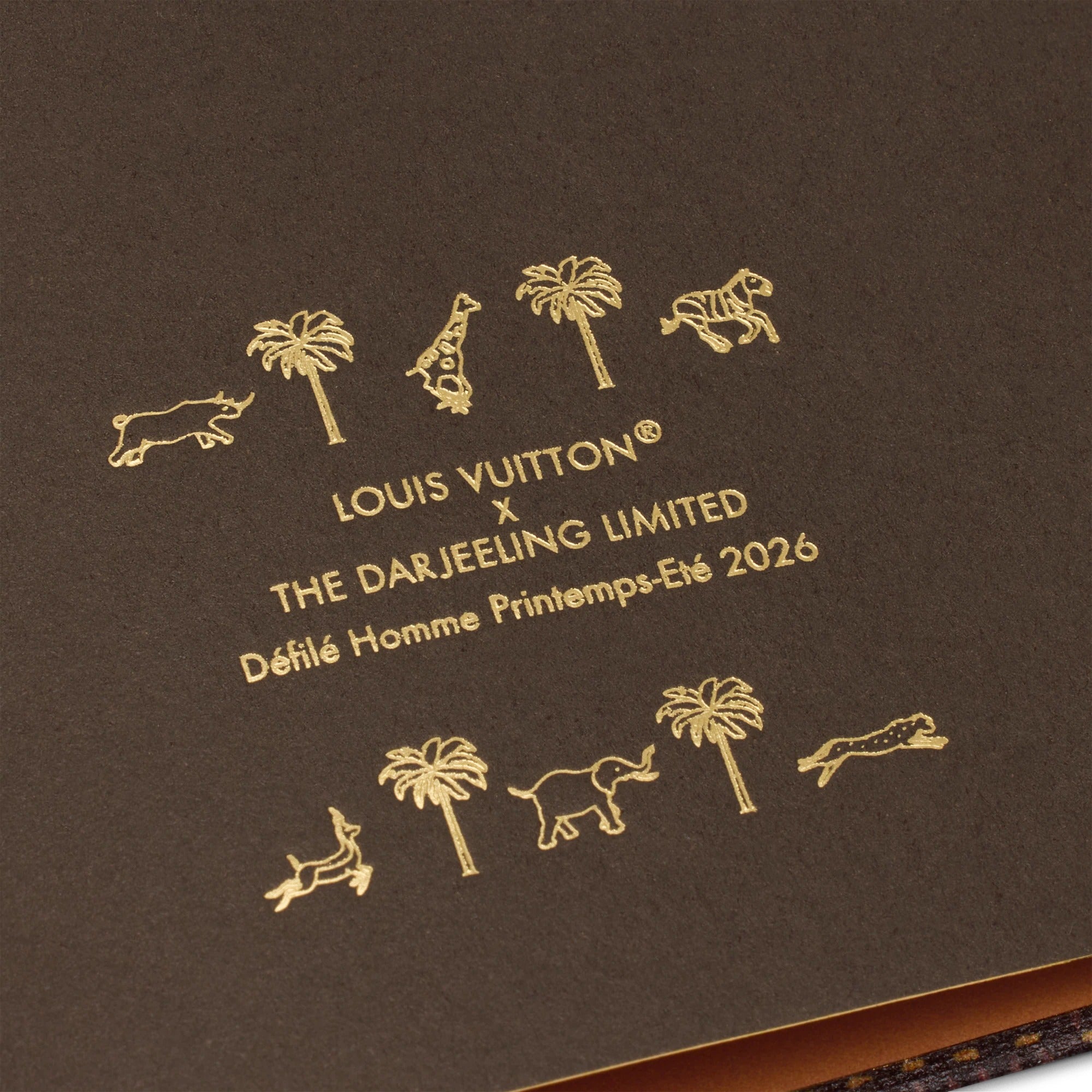 LV x The Darjeeling Limited Jane Notebook