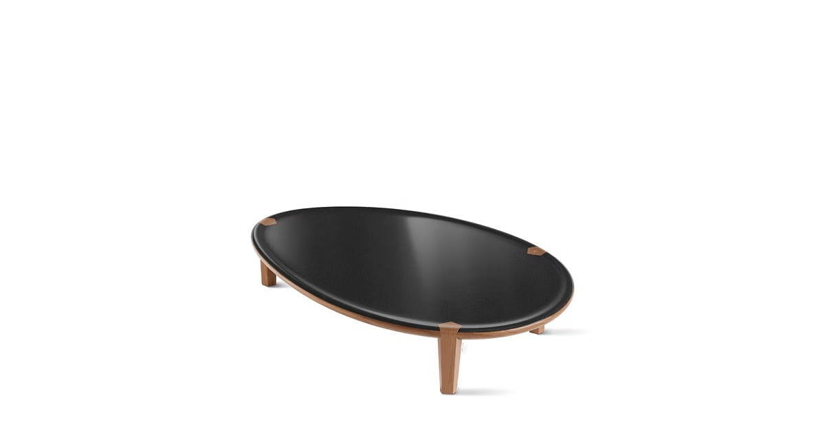 Aqua Coffee Table Low - Black Granite