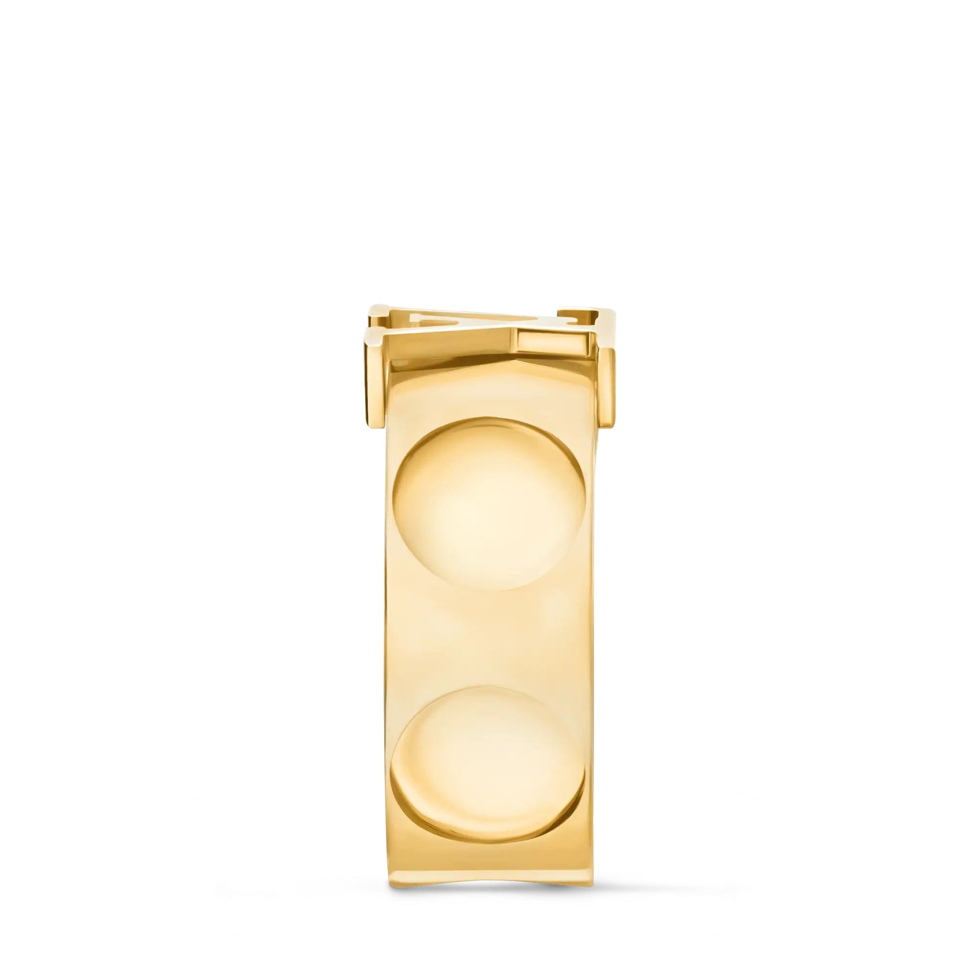 Empreinte Large Ring, Yellow Gold