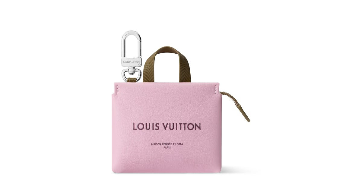 LV Mini Shopper Bag Charm