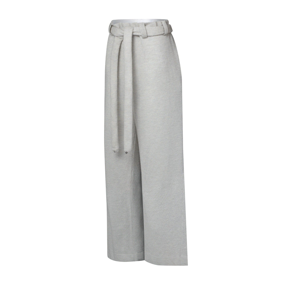 Tube Belt Cropped Pants