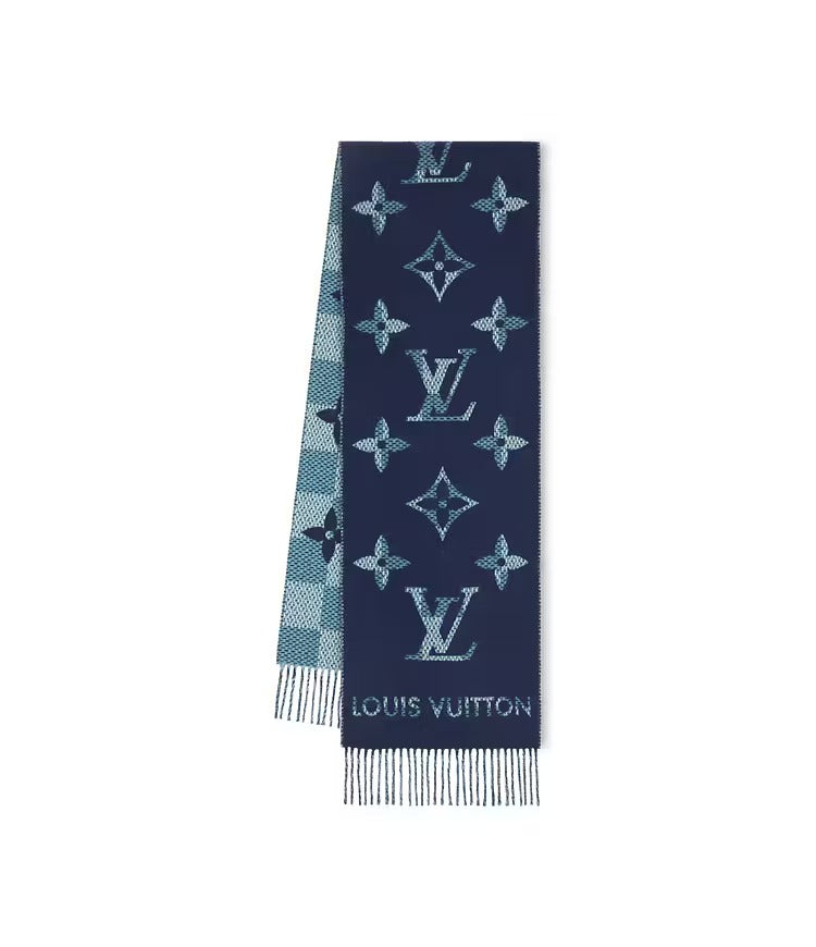 Monogram Check Scarf