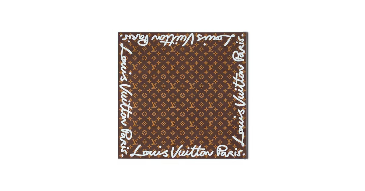 LV Script Square 55