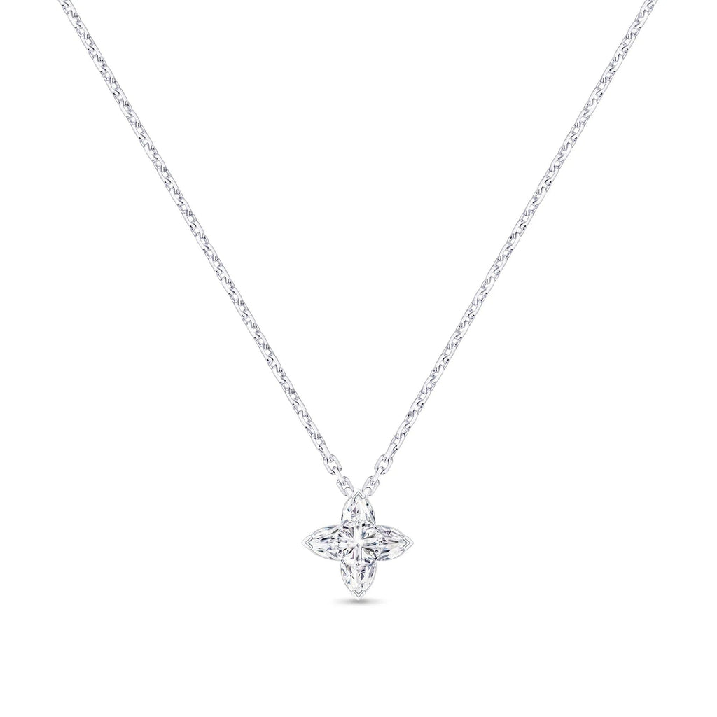 LV Diamonds Pendant, LV Monogram Star cut