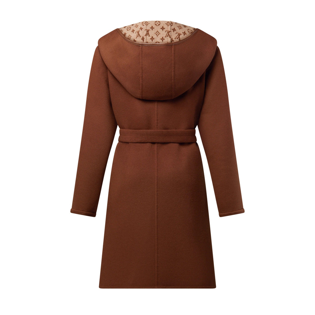 Signature Hooded Wrap Coat