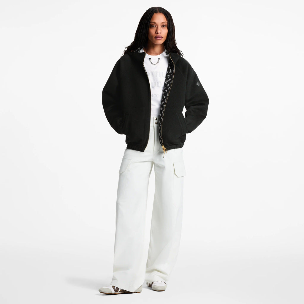 Reversible Double Face Hoodie