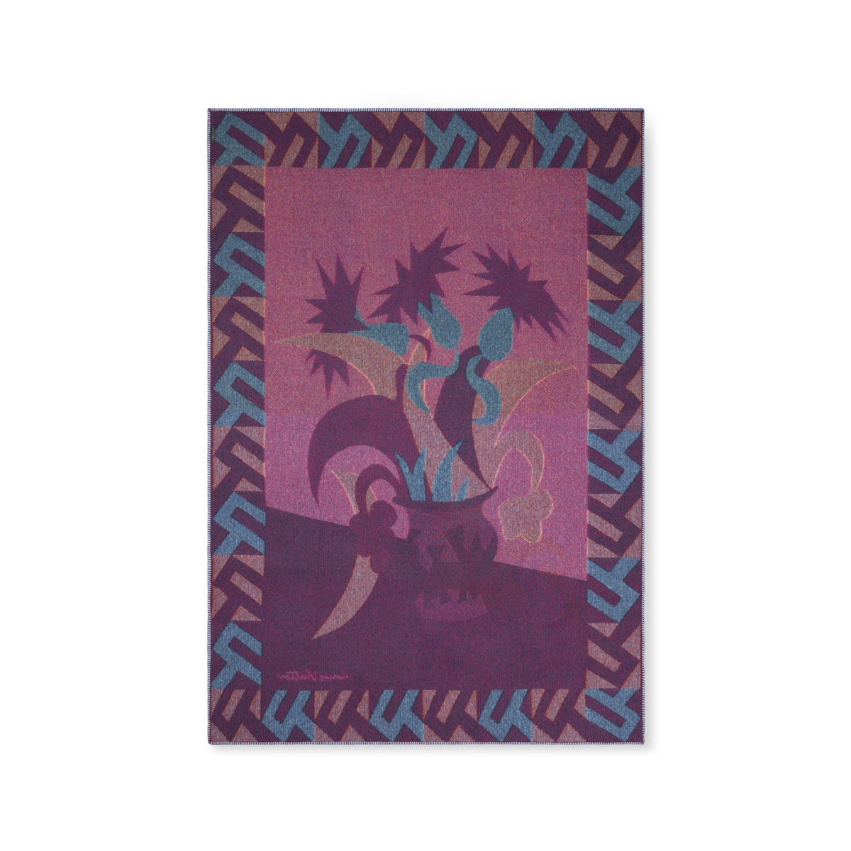 Animali Fantastici Flowers Throw Blanket