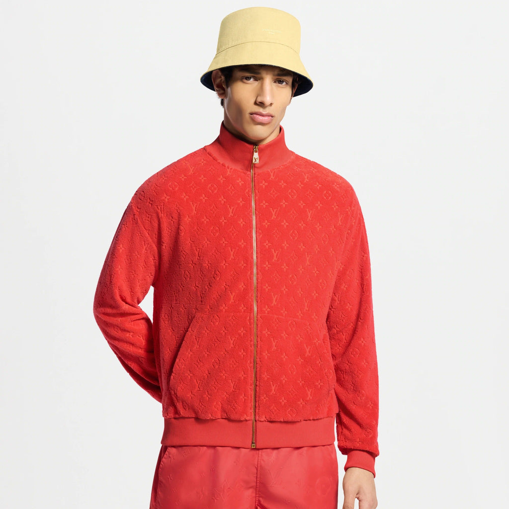 Monogram French Terry Track Top