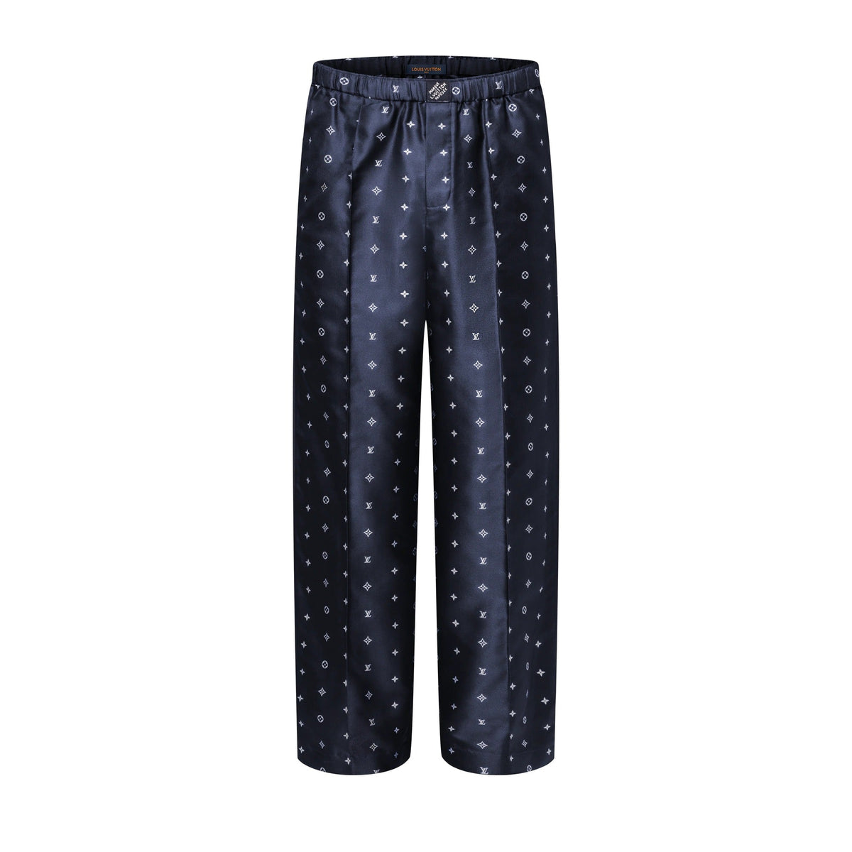 Monogram Silk Pajama Pants