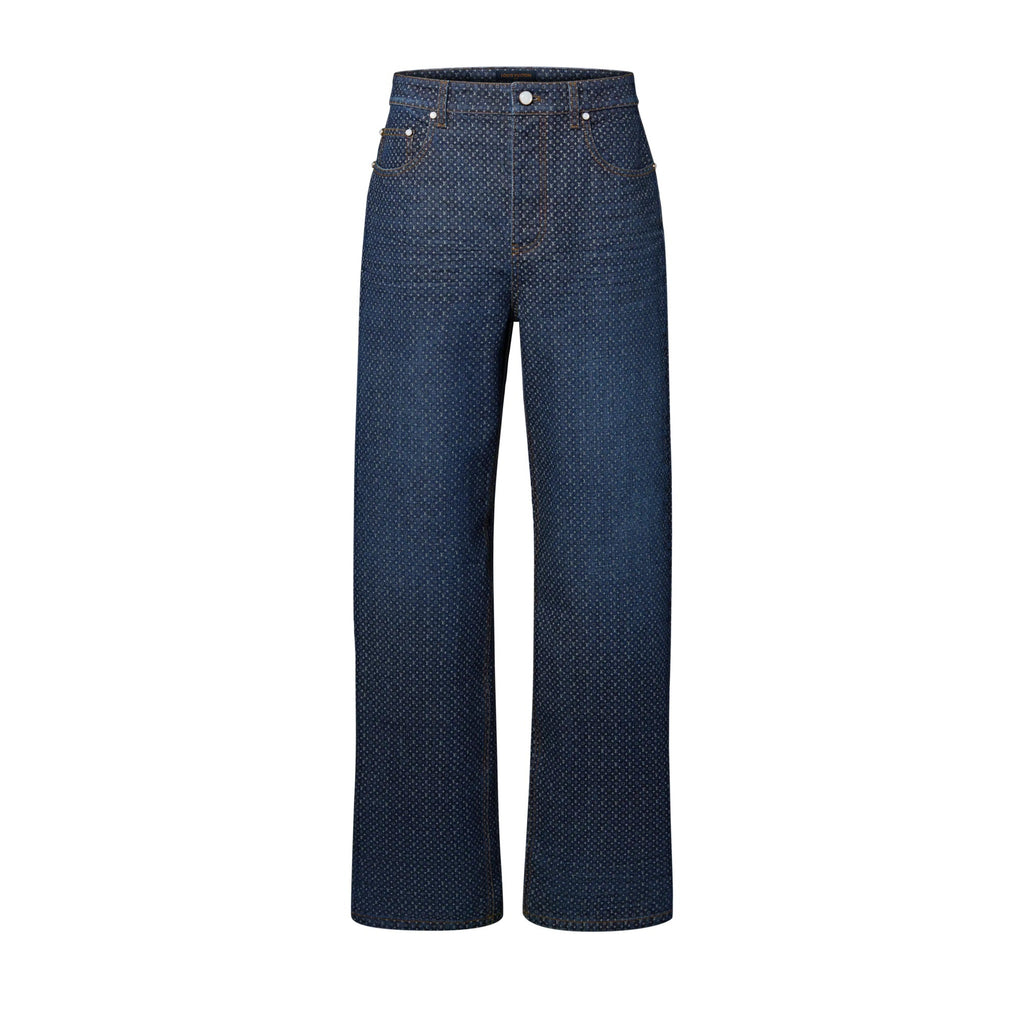Reflective Nanogram Denim Skate Pants