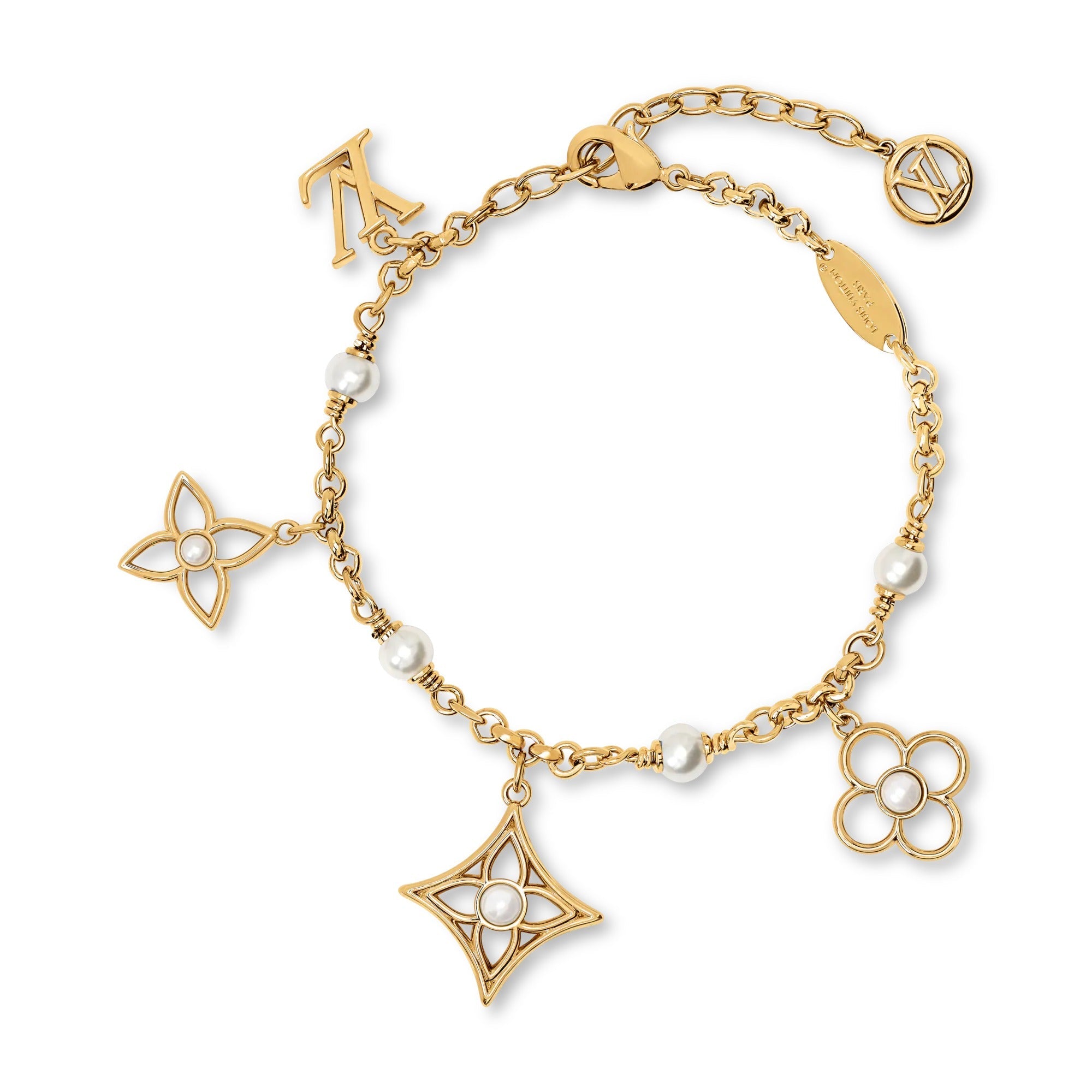 LV Pearly Flower Bracelet
