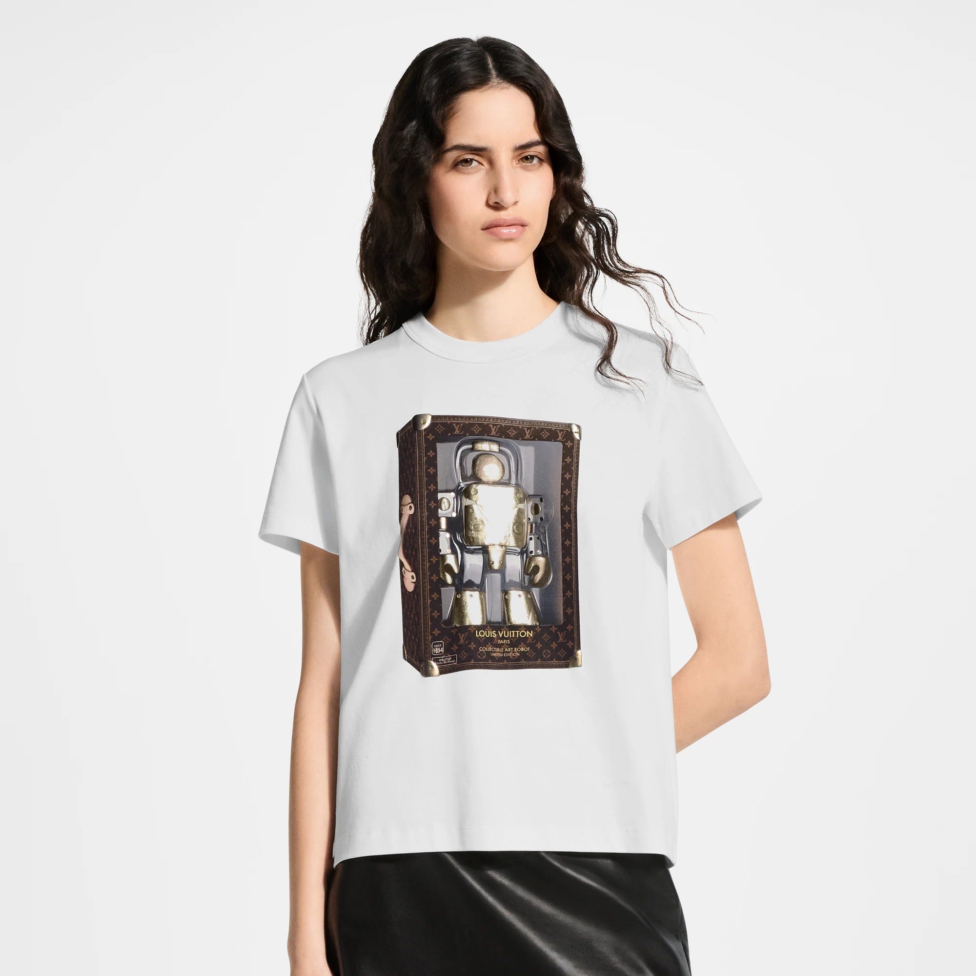 Robot Print T-Shirt