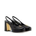 Swing Platform Slingback Pump