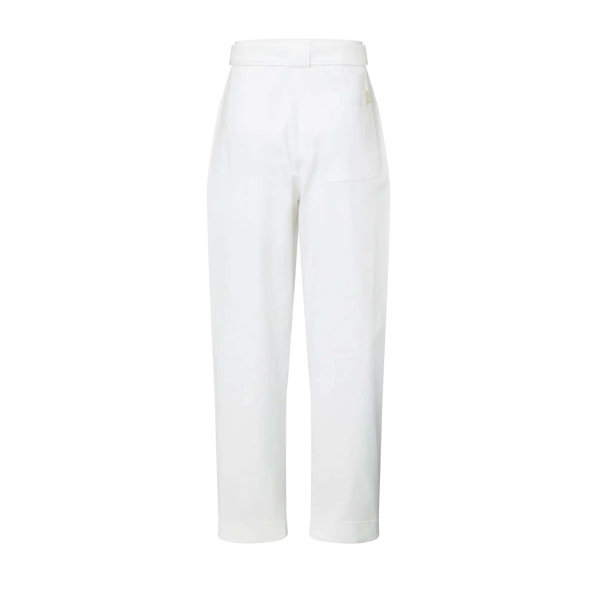Belted Carrot Pants
