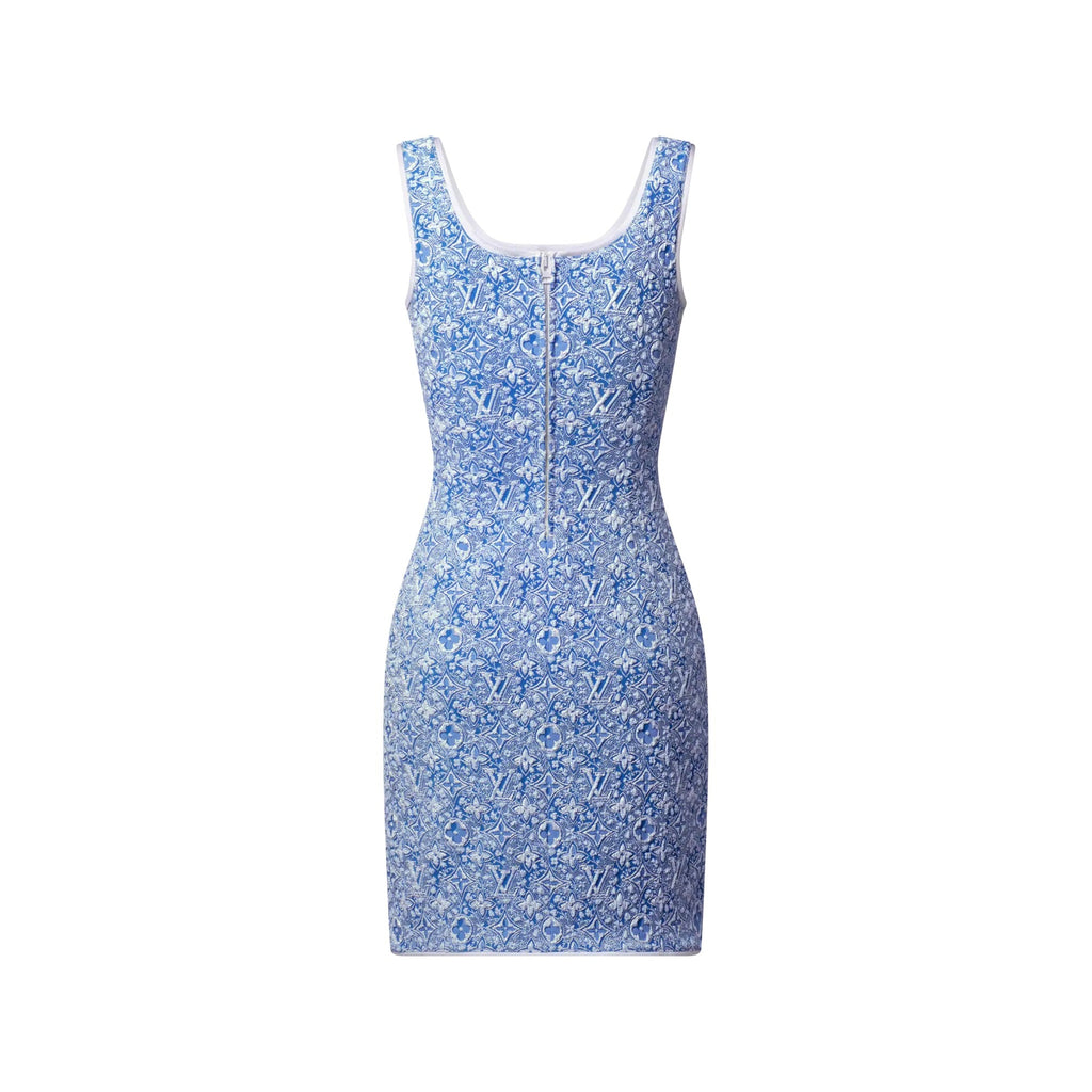 Monogram Foliage Tank Dress