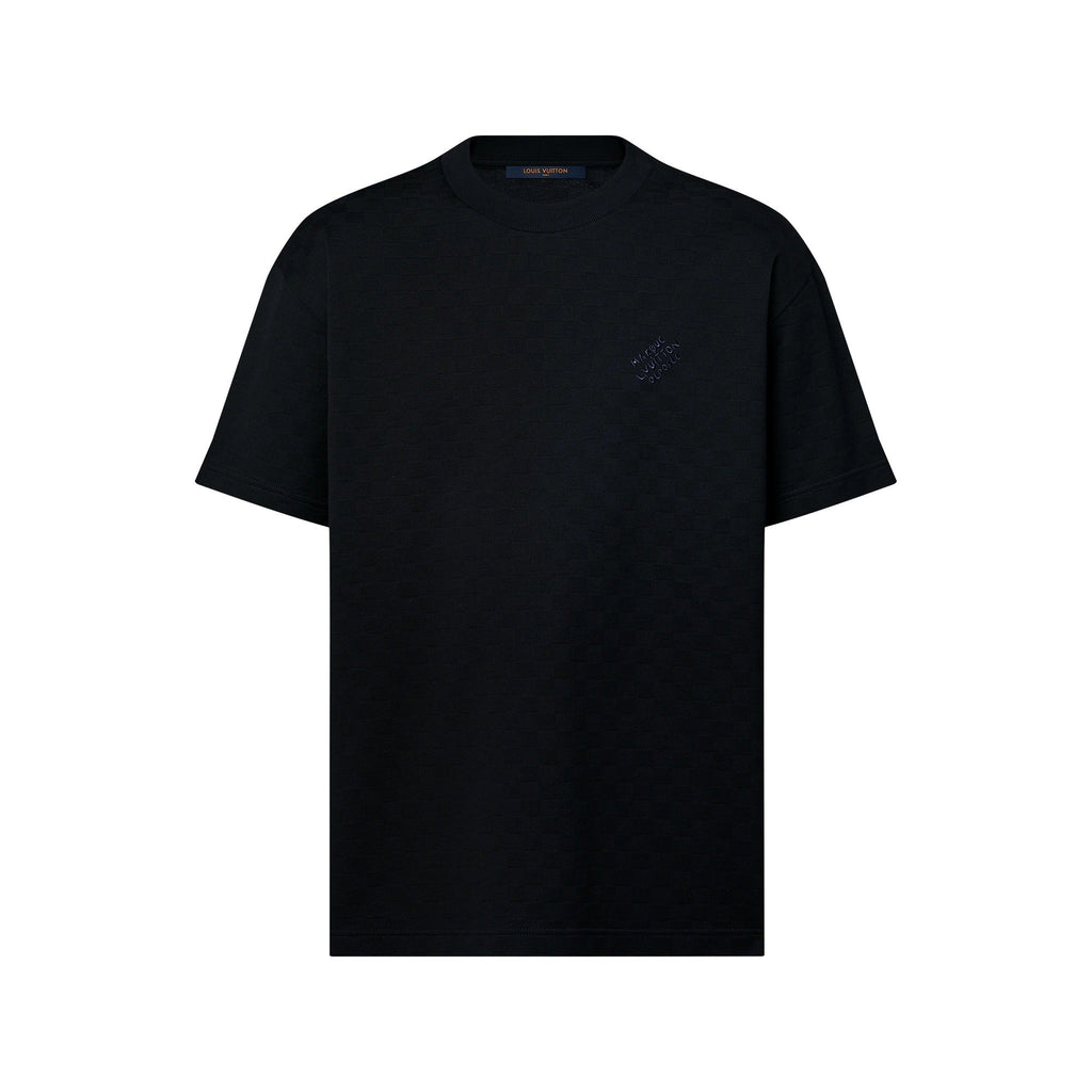 Damier Cotton Pique T-Shirt