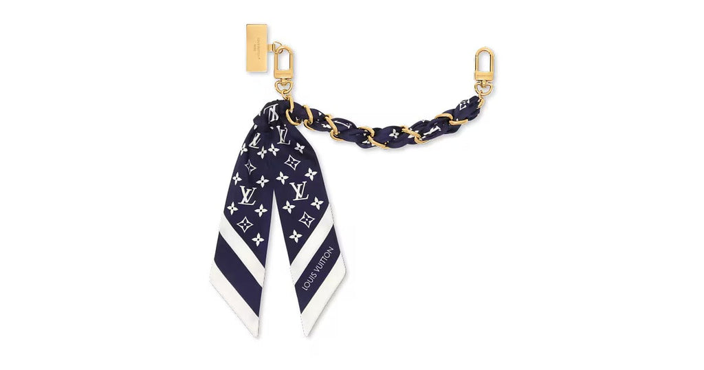 Monogram Silhouette Chain Bag Charm
