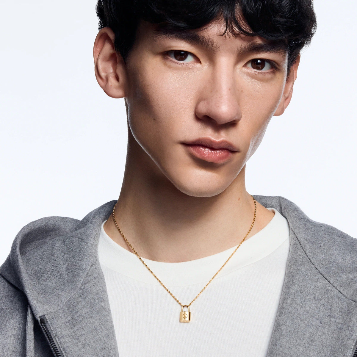 Silver Lockit Exclusive Gold Edition Pendant, Yellow Gold