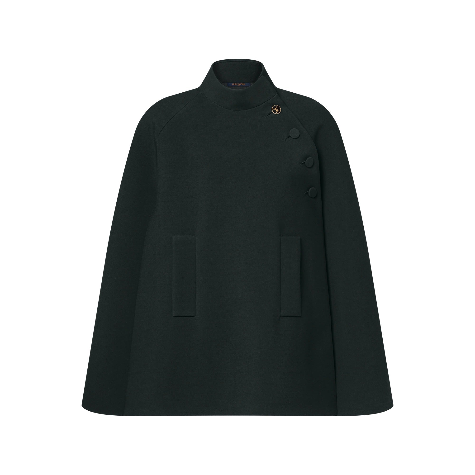 High Collar Cape Coat