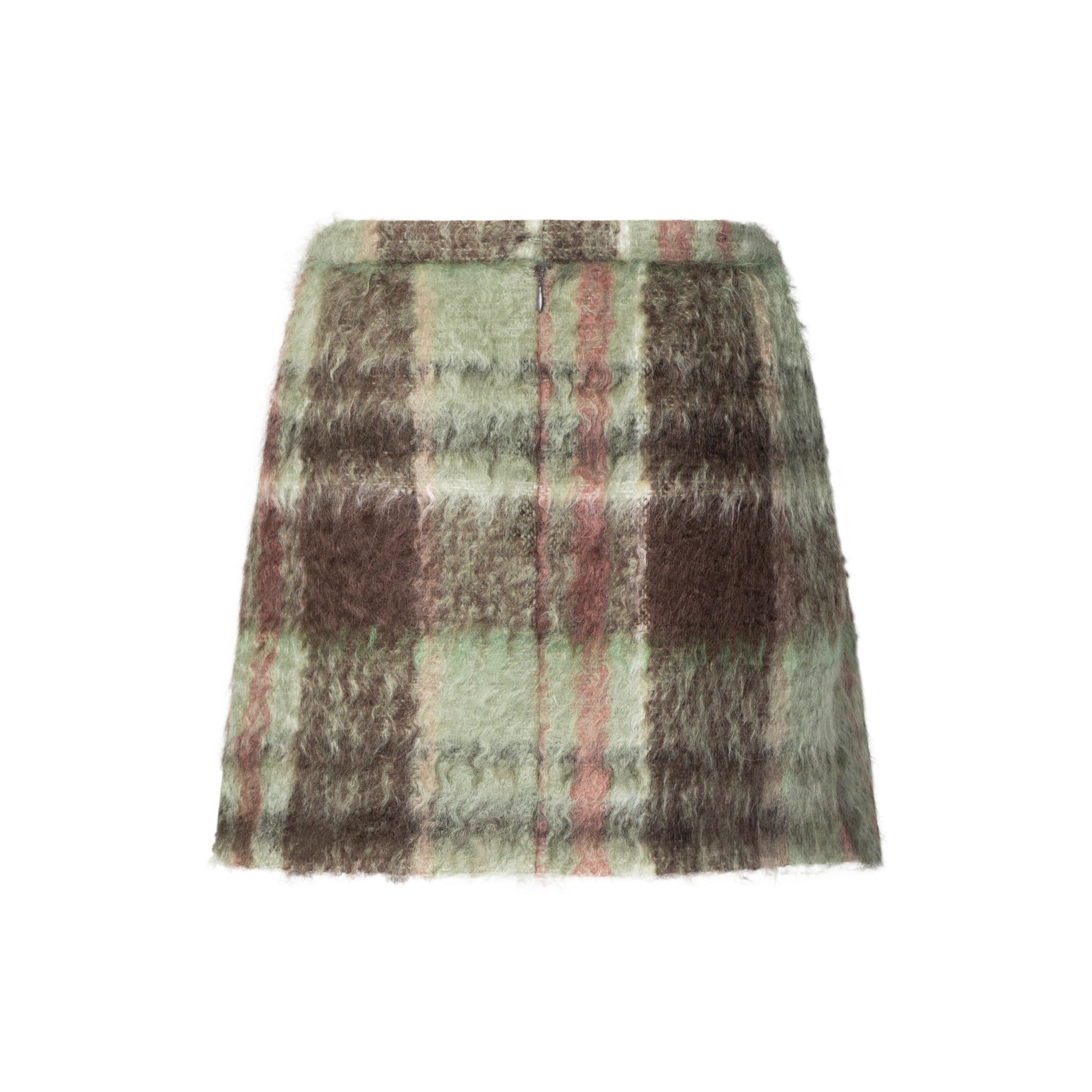 Mirror Charm Tartan Skirt