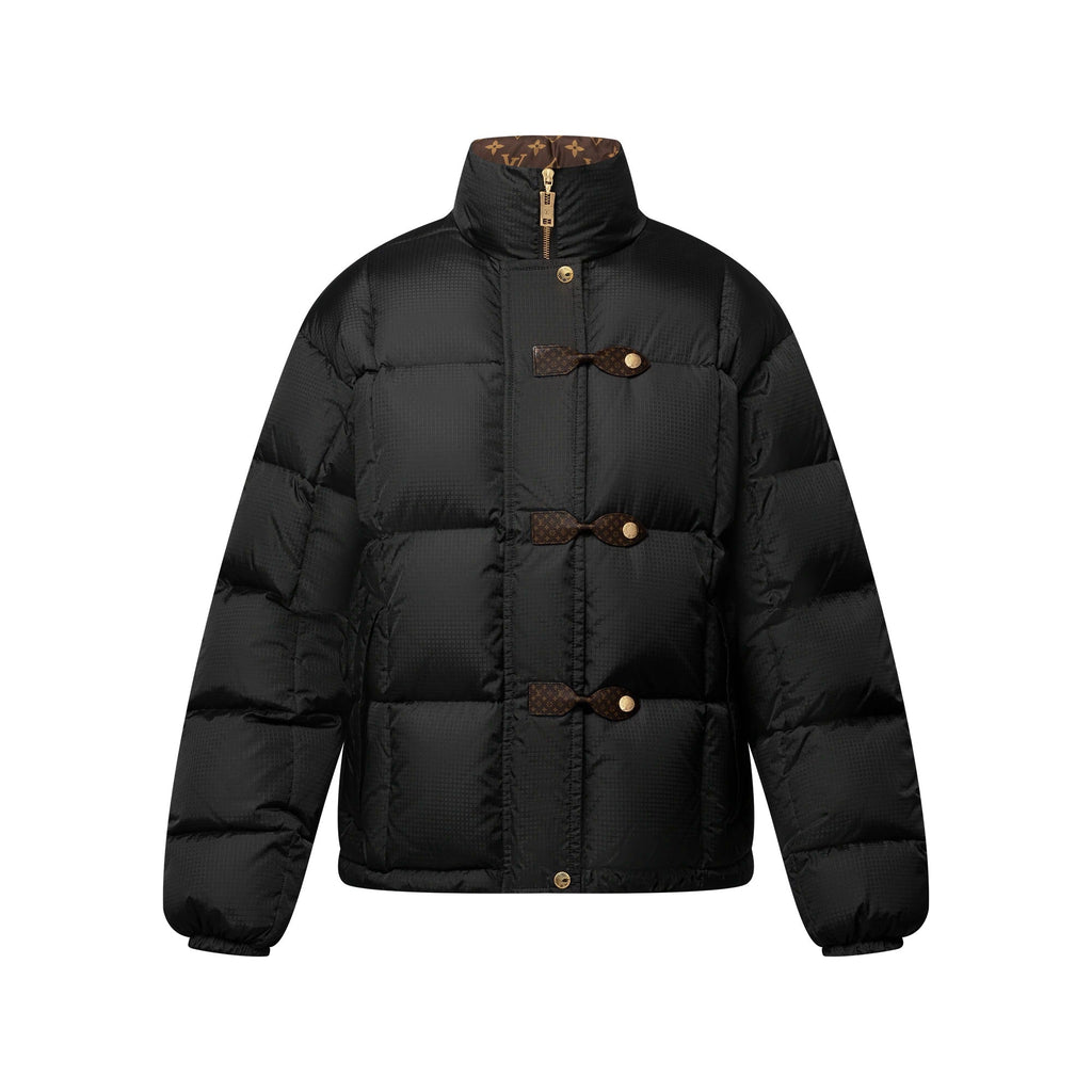Monogram Accent Pillow Puffer Jacket