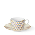 Splendor Set of 2 Teacups and Saucers