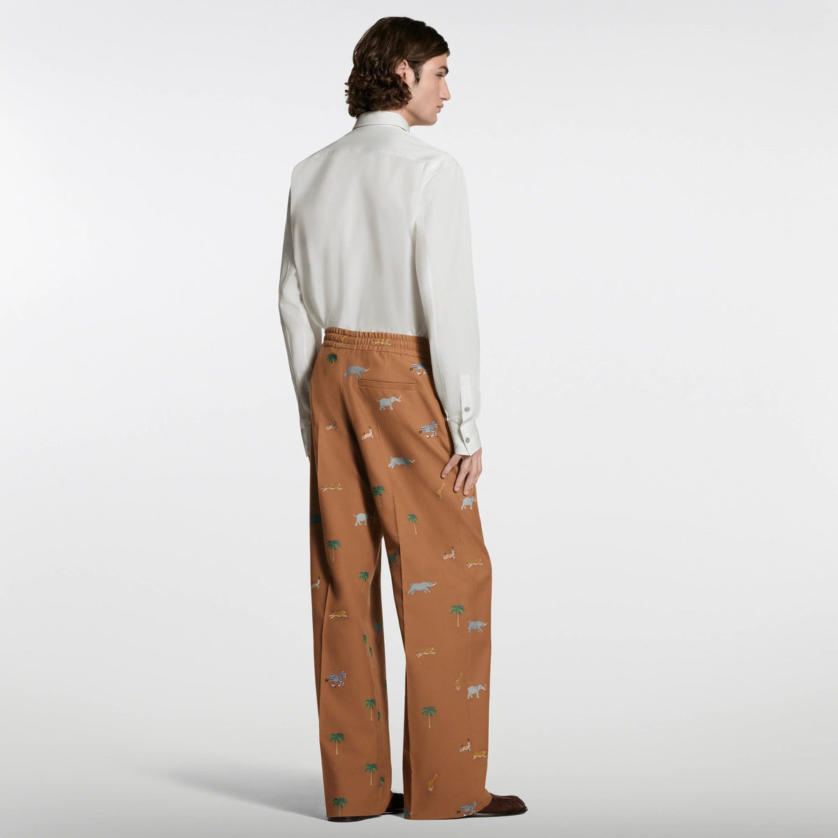 LV x The Darjeeling Limited Fil Coupe Drawstring Pants