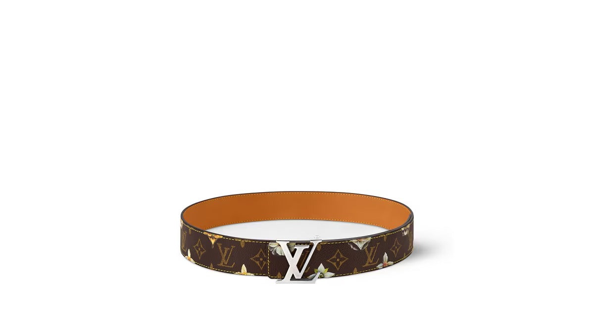 LV Initiales Monogram Flower 40mm Reversible Belt