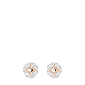 Galaxie Ear Studs, Rose Gold and Diamonds