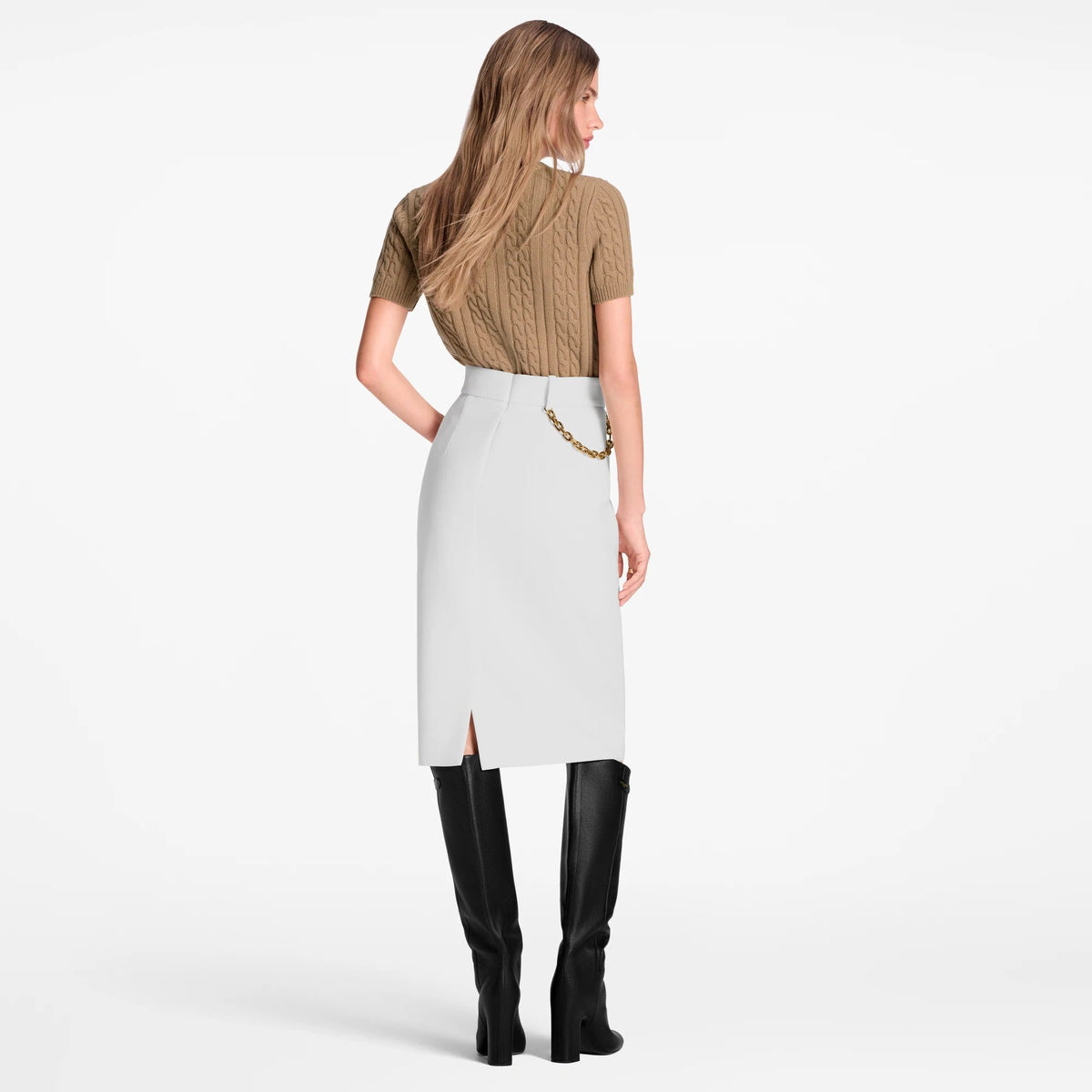 LV Chain Skirt