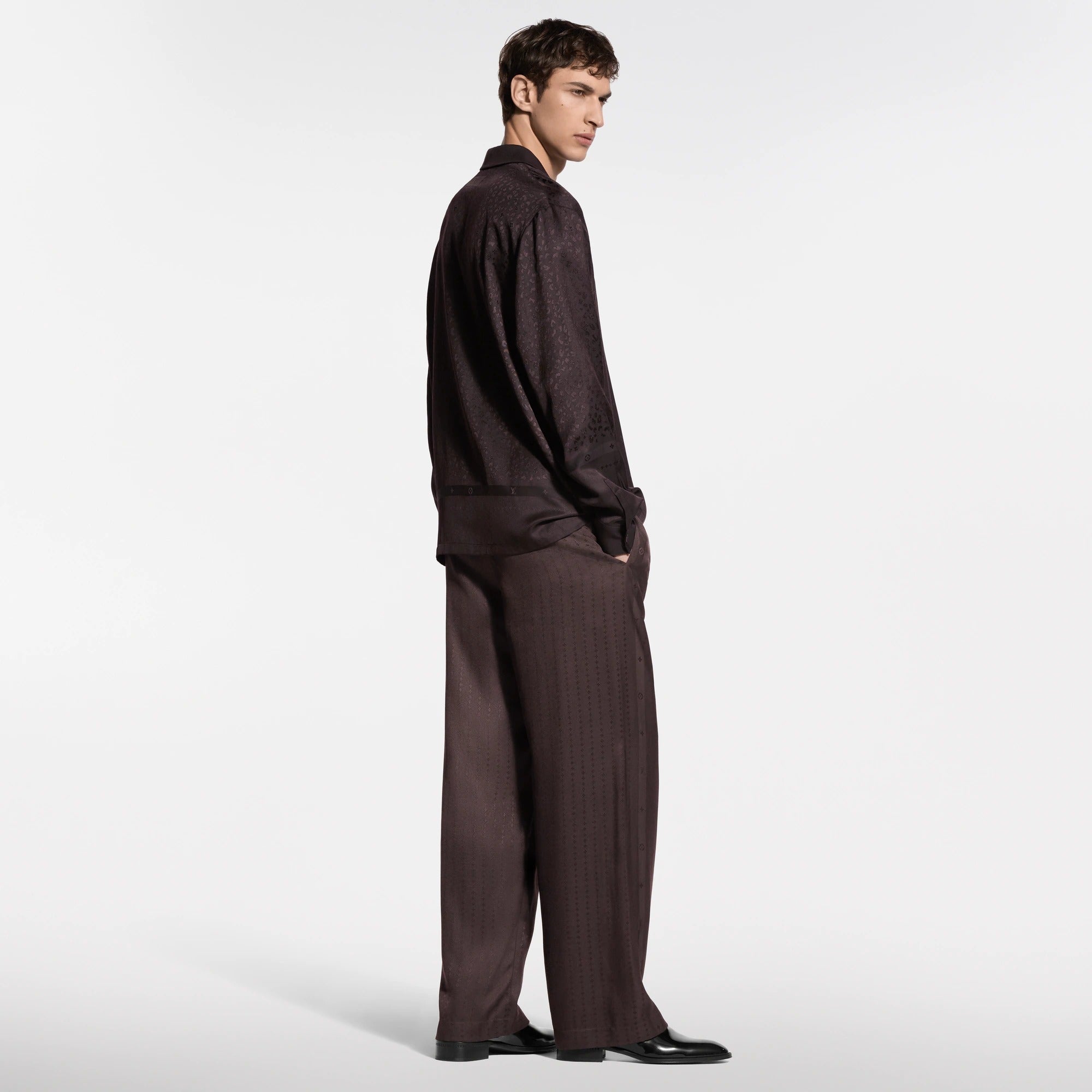 Scarf Silk Pajama Pants