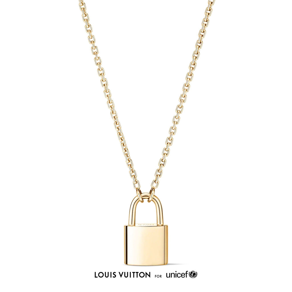 Silver Lockit Exclusive Gold Edition Pendant, Yellow Gold