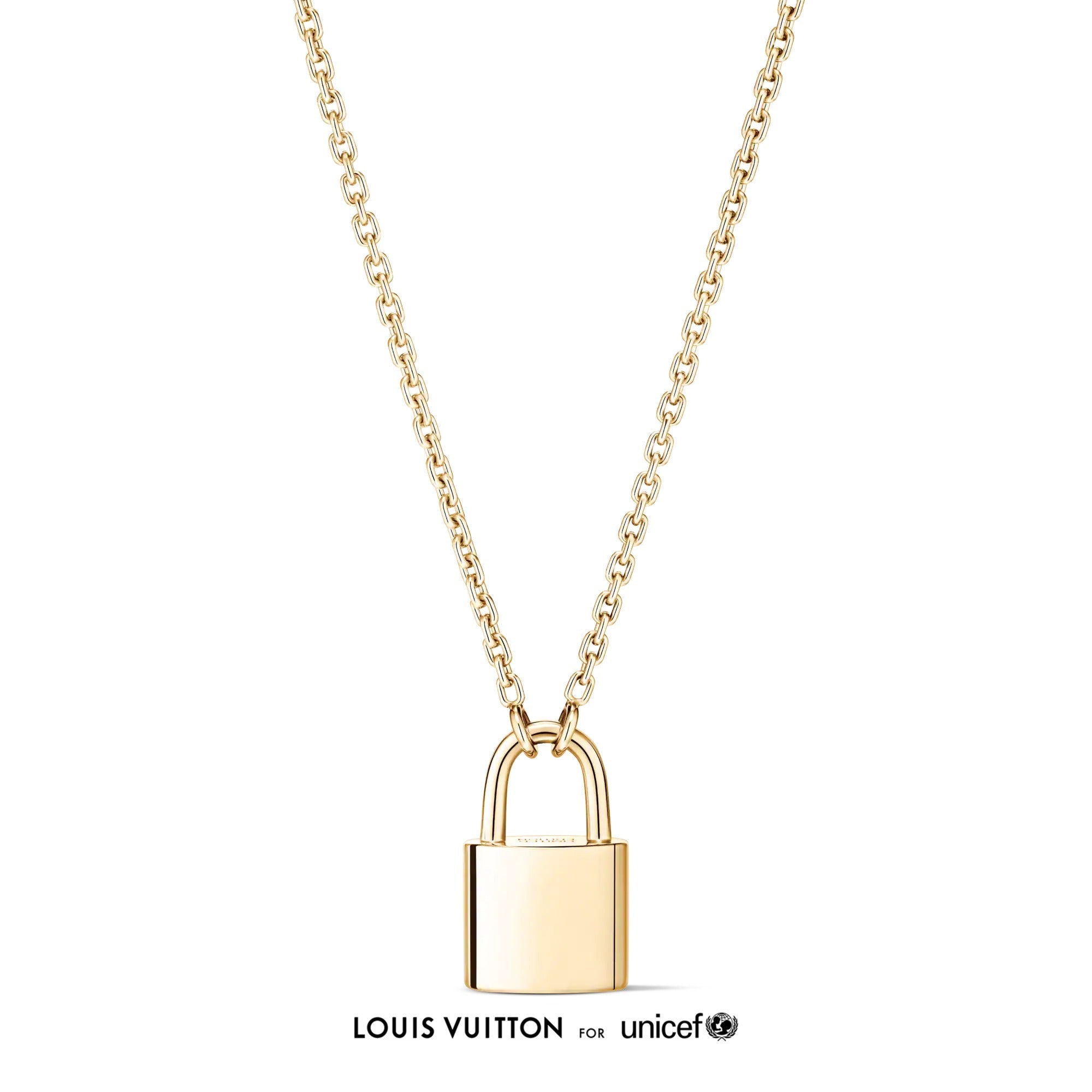 Silver Lockit Exclusive Gold Edition Pendant, Yellow Gold