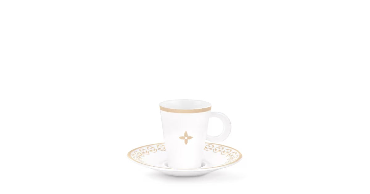 Set Of 2 Coffee Cups And Saucers