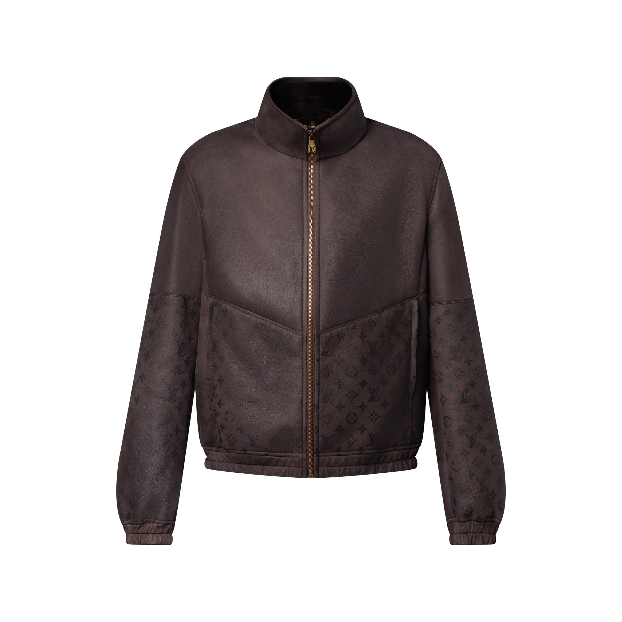 Shearling Track Top