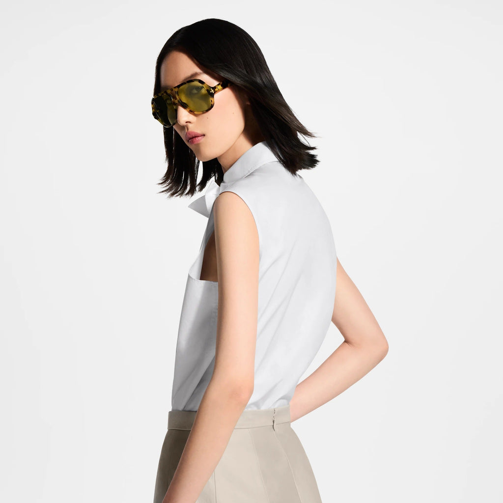 Sleeveless Bowtie Shirt