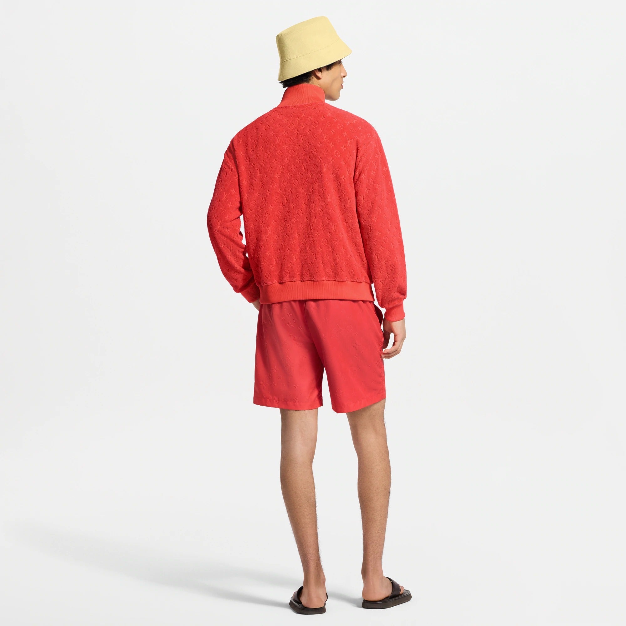 Monogram French Terry Track Top