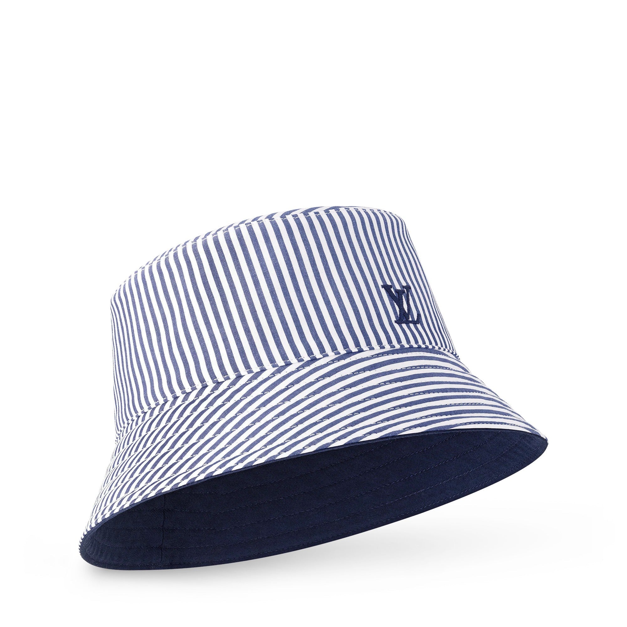 LV League Striped Bucket Hat