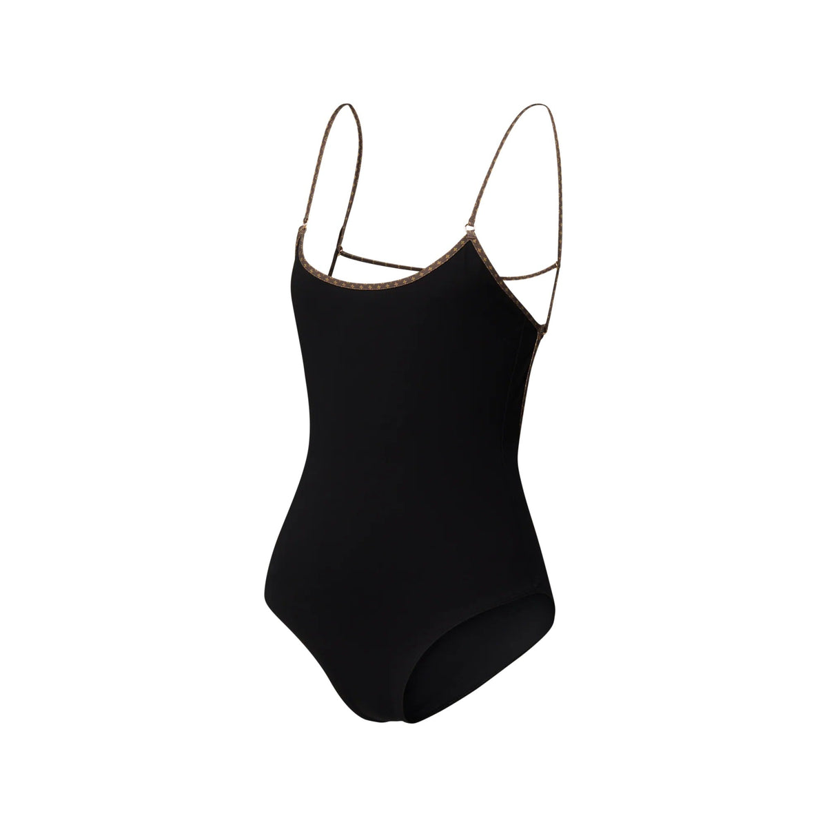 Monogram Accent Swimsuit